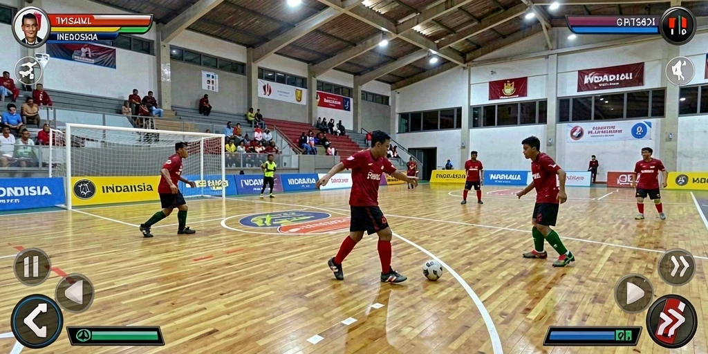 Tampilan antarmuka yang intuitif dan menarik.