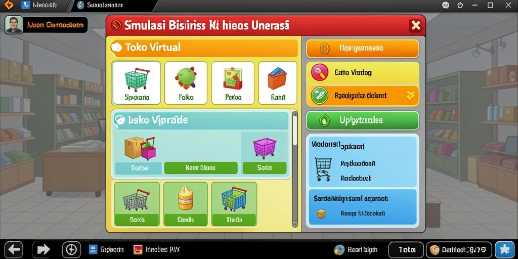 Tampilan antarmuka yang user-friendly dan mudah dinavigasi.
