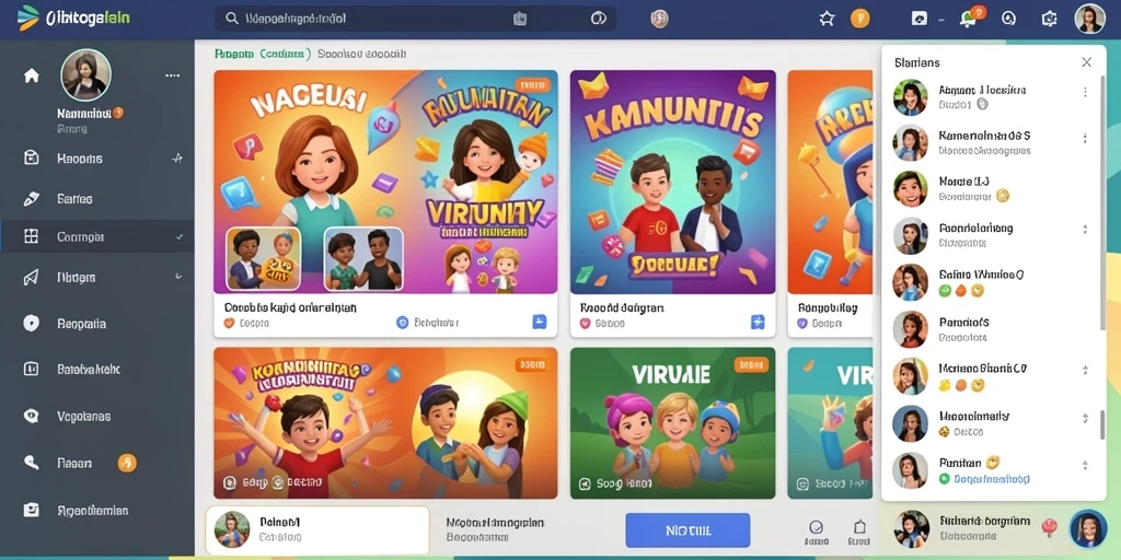 Screenshot menunjukkan grafis yang memukau dan gameplay yang menarik.