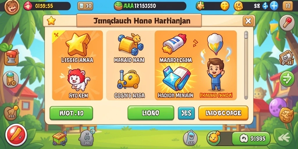 Tampilan antarmuka pengguna yang intuitif.