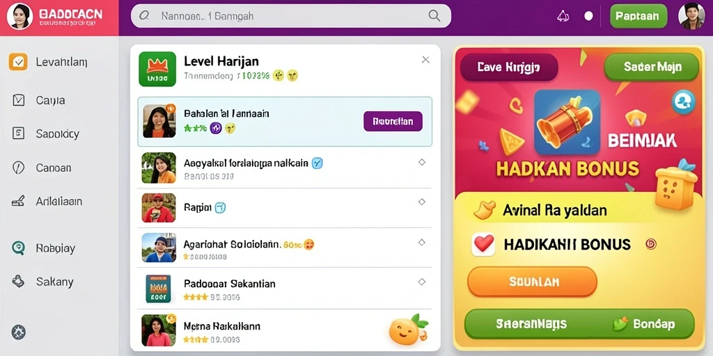 Antarmuka pengguna yang menarik dan mudah dinavigasi.