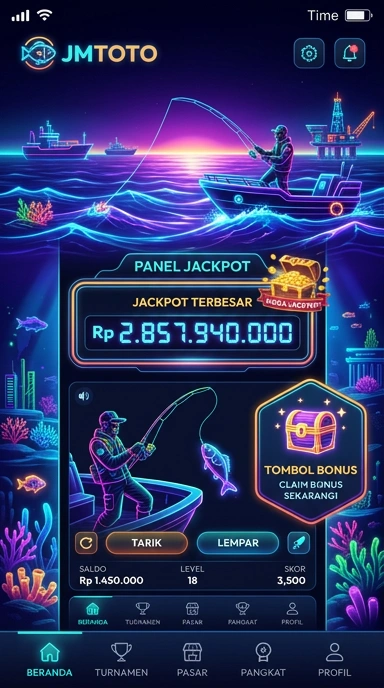 Cuplikan layar menu unduhan jmtoto untuk perangkat Android